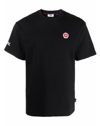 Мужская черная футболка с круглым вырезом от Gcds