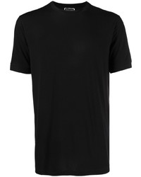Мужская черная футболка с круглым вырезом от Giorgio Armani