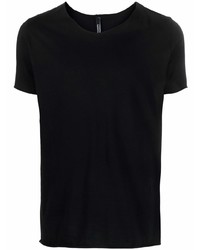 Мужская черная футболка с круглым вырезом от Giorgio Brato