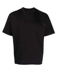 Мужская черная футболка с круглым вырезом от Goldwin 0