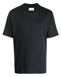 Мужская черная футболка с круглым вырезом от Haikure