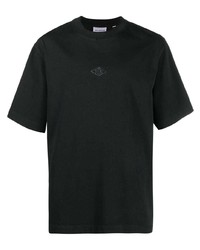 Мужская черная футболка с круглым вырезом от Han Kjobenhavn