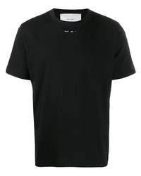 Мужская черная футболка с круглым вырезом от Heliot Emil
