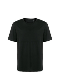 Мужская черная футболка с круглым вырезом от Helmut Lang