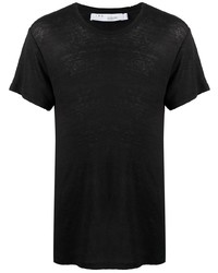 Мужская черная футболка с круглым вырезом от IRO