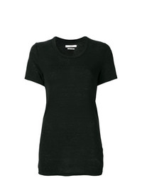 Женская черная футболка с круглым вырезом от Isabel Marant Etoile