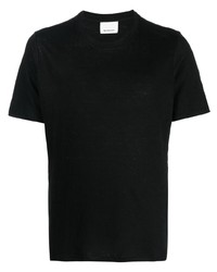 Мужская черная футболка с круглым вырезом от Isabel Marant