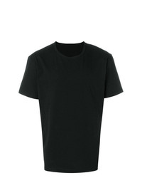 Мужская черная футболка с круглым вырезом от Issey Miyake Men