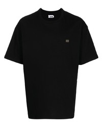 Мужская черная футболка с круглым вырезом от Izzue