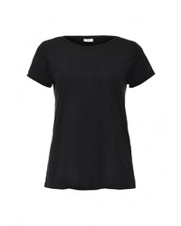 Женская черная футболка с круглым вырезом от Jacqueline De Yong