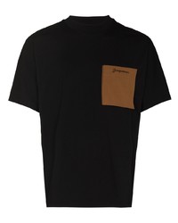 Мужская черная футболка с круглым вырезом от Jacquemus