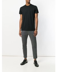 Мужская черная футболка с круглым вырезом от Labo Art