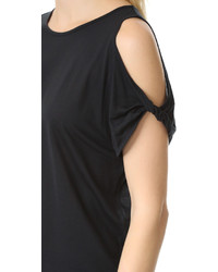 Женская черная футболка с круглым вырезом от Rag & Bone