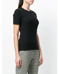 Женская черная футболка с круглым вырезом от Alyx