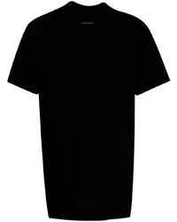 Мужская черная футболка с круглым вырезом от Julius