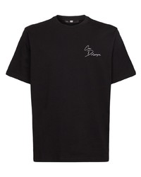 Мужская черная футболка с круглым вырезом от Karl Lagerfeld