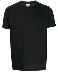 Мужская черная футболка с круглым вырезом от Kenzo