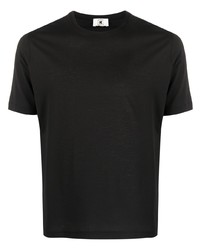 Мужская черная футболка с круглым вырезом от Kired