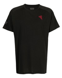 Мужская черная футболка с круглым вырезом от Klättermusen