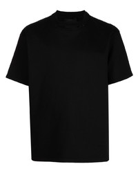 Мужская черная футболка с круглым вырезом от Kusikohc