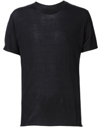 Мужская черная футболка с круглым вырезом от Label Under Construction