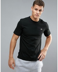 Мужская черная футболка с круглым вырезом от Lacoste Sport