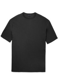 Мужская черная футболка с круглым вырезом от Lanvin