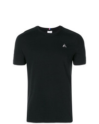 Мужская черная футболка с круглым вырезом от Le Coq Sportif