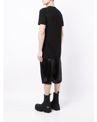 Мужская черная футболка с круглым вырезом от Rick Owens DRKSHDW