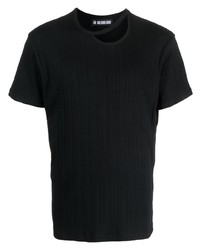 Мужская черная футболка с круглым вырезом от LGN Louis Gabriel Nouchi