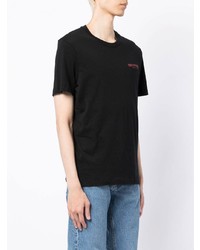 Мужская черная футболка с круглым вырезом от True Religion