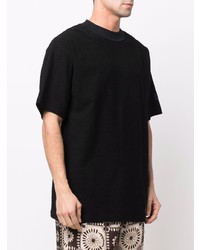 Мужская черная футболка с круглым вырезом от Needles
