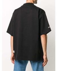 Мужская черная футболка с круглым вырезом от Heron Preston