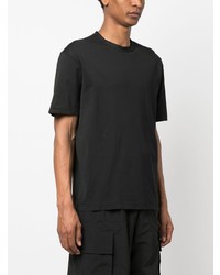Мужская черная футболка с круглым вырезом от Ten C