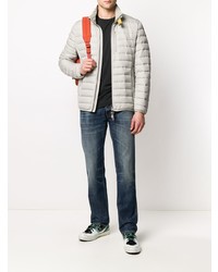 Мужская черная футболка с круглым вырезом от Parajumpers