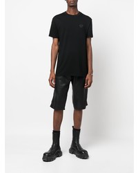 Мужская черная футболка с круглым вырезом от Viktor & Rolf