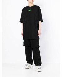 Мужская черная футболка с круглым вырезом от Off-White