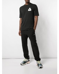 Мужская черная футболка с круглым вырезом от Palace