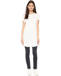 Женская черная футболка с круглым вырезом от Helmut Lang