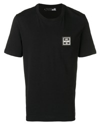 Мужская черная футболка с круглым вырезом от Love Moschino