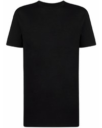 Мужская черная футболка с круглым вырезом от Low Brand