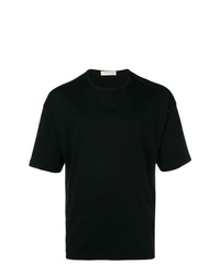 Мужская черная футболка с круглым вырезом от MACKINTOSH