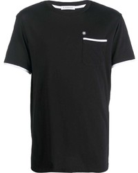 Мужская черная футболка с круглым вырезом от Manuel Ritz
