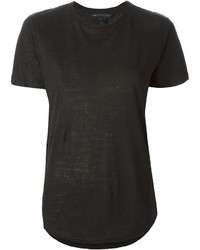 Женская черная футболка с круглым вырезом от Marc by Marc Jacobs