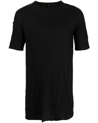 Мужская черная футболка с круглым вырезом от Masnada