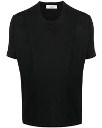 Мужская черная футболка с круглым вырезом от Mauro Ottaviani