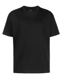 Мужская черная футболка с круглым вырезом от Meta Campania Collective