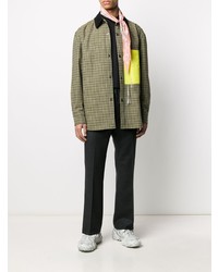 Мужская черная футболка с круглым вырезом от Acne Studios