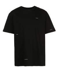 Мужская черная футболка с круглым вырезом от Mostly Heard Rarely Seen