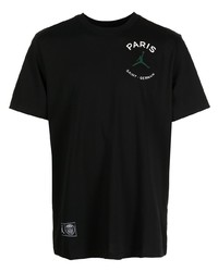 Мужская черная футболка с круглым вырезом от Nike